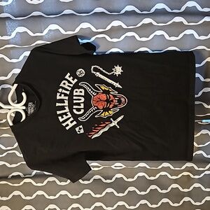 🌟3/$25🌟 Strangers Things Mens' Medium  Hellfire Club  Graphic Print-T-Shirt